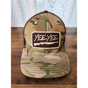 Yee Yee Earl Dibbles Jr Shotgun Trucker Hat Camo Snapback Cap Outdoor Hunting